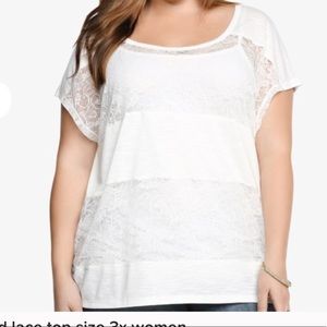Torrid- lace top